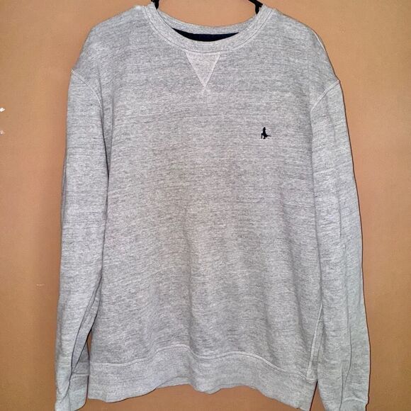 Jack Wills Men's Crewneck Knit Grey Long Sleeve Sweater - Size Large - Picture 6 of 10